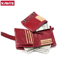 Genuine Leather Women Wallet for Coin and Card High Quality Small Female Clutch Handy Purse Fashion Ladies Walet Luxury Brand - Image 5