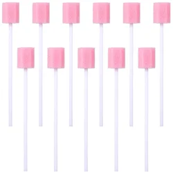 Disposable Oral Care Sponge Swab Tooth Cleaning Mouth Swabs Sterile Unflavored Oral Swabs Daily Oral Care Supplies