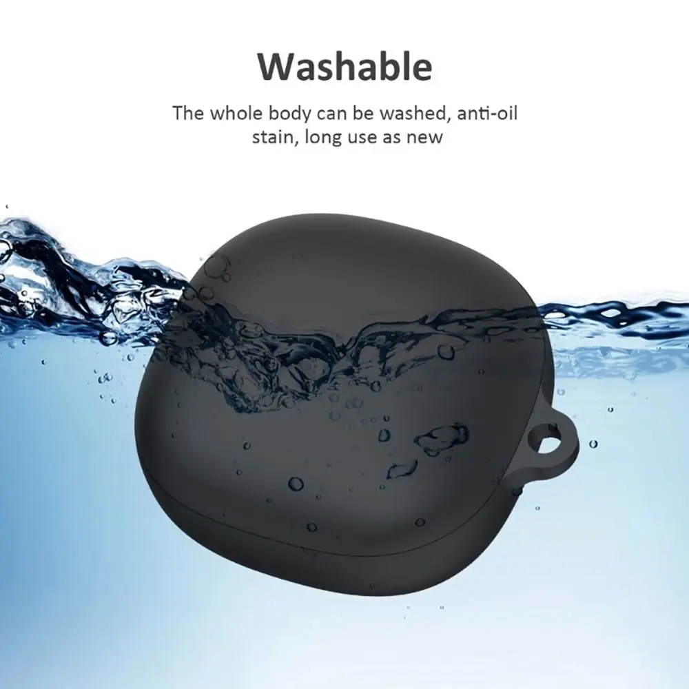 Shockproof Colorful Waterproof Silicone Wireless Earbuds Protector Case