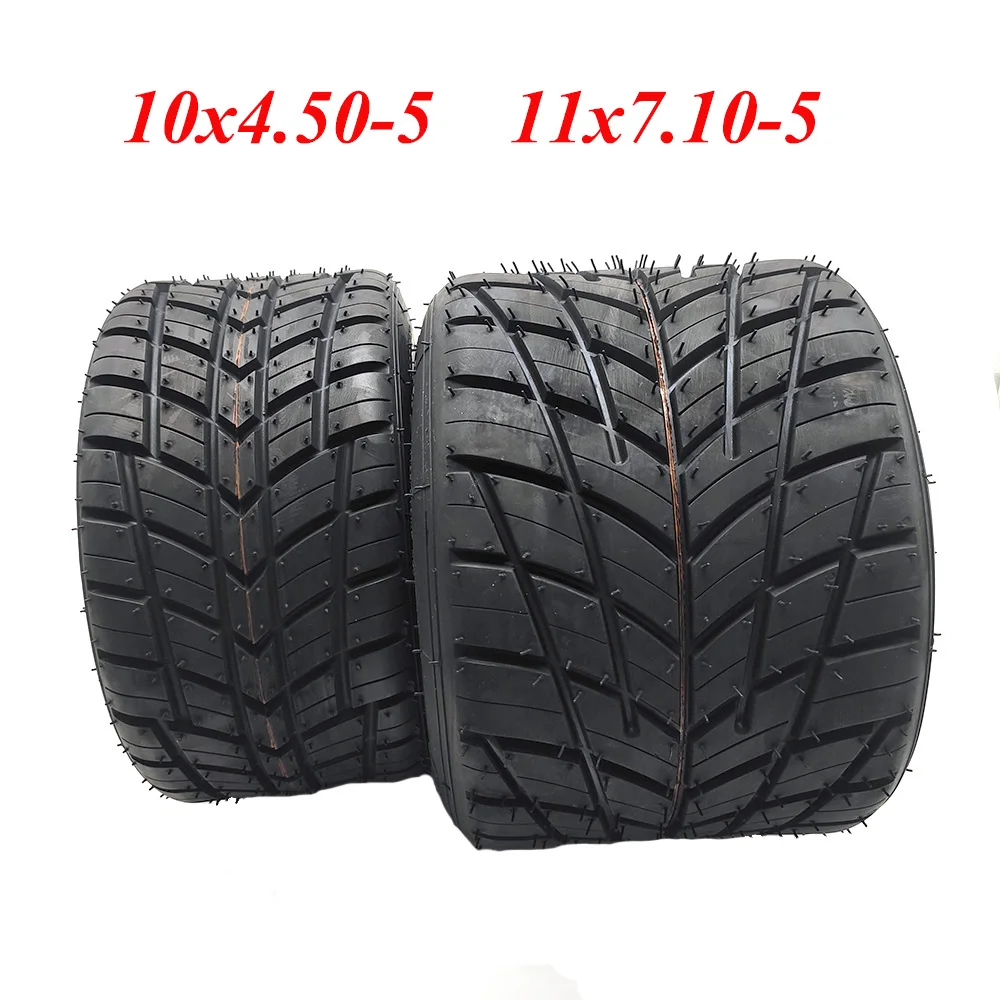 Go Kart Tires 10x4.505 11x7.105 Competitive Kart Front and Rear Tires