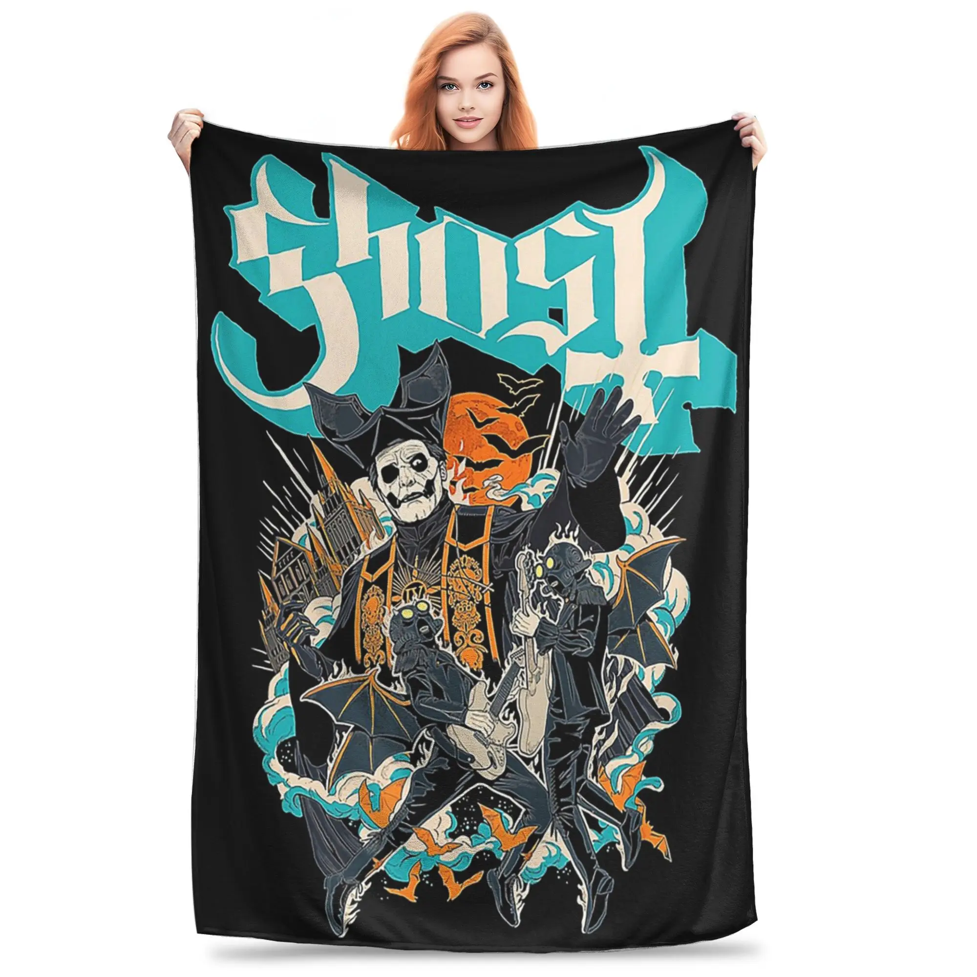 Great Description About Ghost Band Blanket
