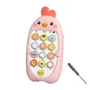 Baby Phone Toys with Musical LED Light Sound Teething Mobile Phone Toy Early Educational for Babies Play and Learn for Toddlers 6