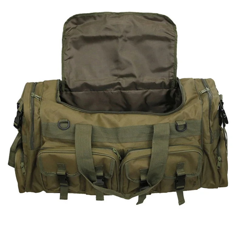 60l Tactical Bag Men's Travel Handbag Large Capacity Camping Bag