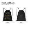 Custom Your Photo Logo Text Print Drawstring Backpack  Gym Sport Sackpack Portable Your Design Here DIY Shopping Bag Sack 2