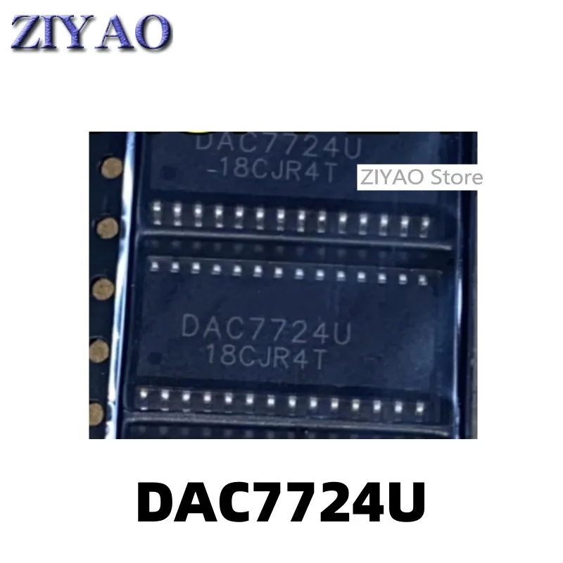 

5PCS DAC7724U SOP28 посылка DAC7724UB цифро-аналоговый преобразователь chip