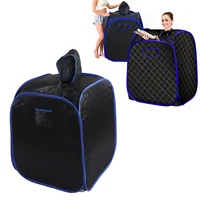 Portable Steam Sauna Tent Full Size Personal Steam Sauna Personal Home Spa with Remote Control 2