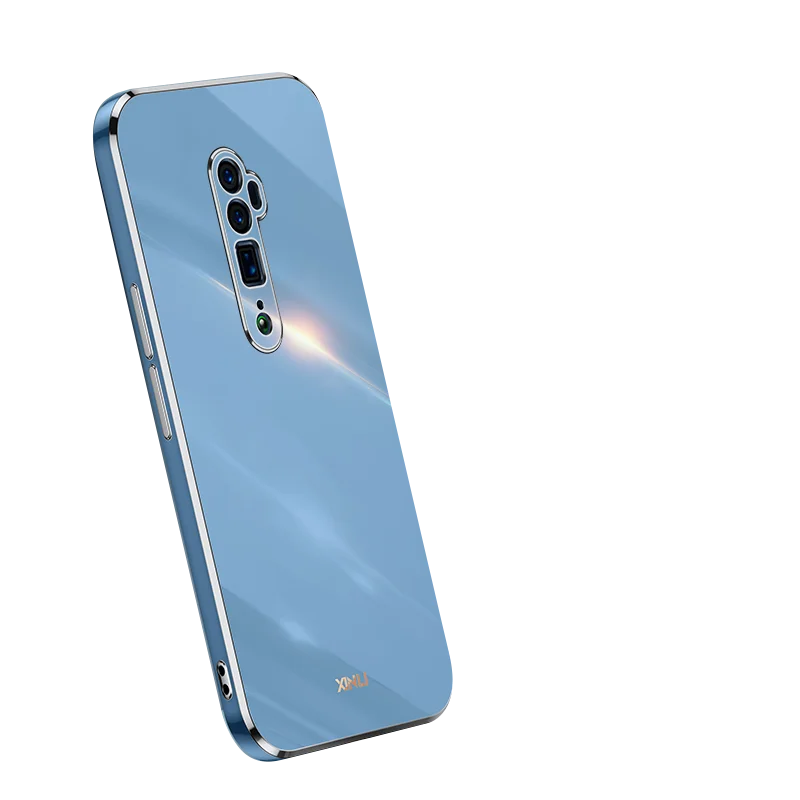 Luxury Square Plating Shockproof Silicone Case