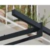 1500-5' x 3' Window & Door Awning for Door Entrance, High-End Polycarbonate Patio Canopy with Clear Panels, UV Protection 3