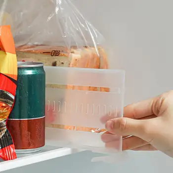 ตู้เย็น Partition Board Retractable พลาสติก Divider จําแนก Storage Splint ปรับห้องครัวชั้นวางของ 1