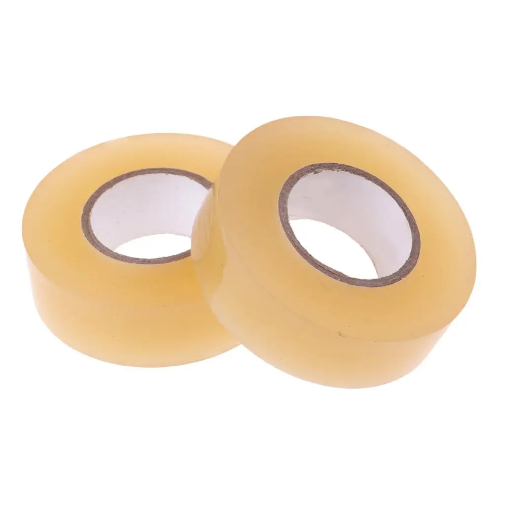 

2 Rolls of 1" Wide Waterproof Clear Hockey Sock Quality 24mm X 20m