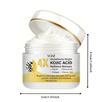 Crème pour le visage à l'acide kojique, unifie le teint, élimine les taches brunes et la terneur - Non grasse, convient aux hommes et aux femmes - Crème éclaircissante et hydratante, pour une utilisation de jour et de nuit - 60g 6