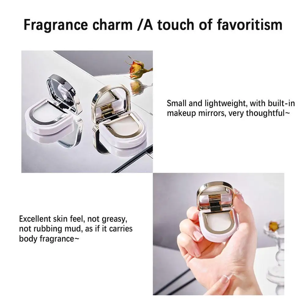 

Ladies Solid Perfume Portable Female Pocket Balm Fashionable Women's Fragrance Supplies For Dating Parties And Daily Use G7T6