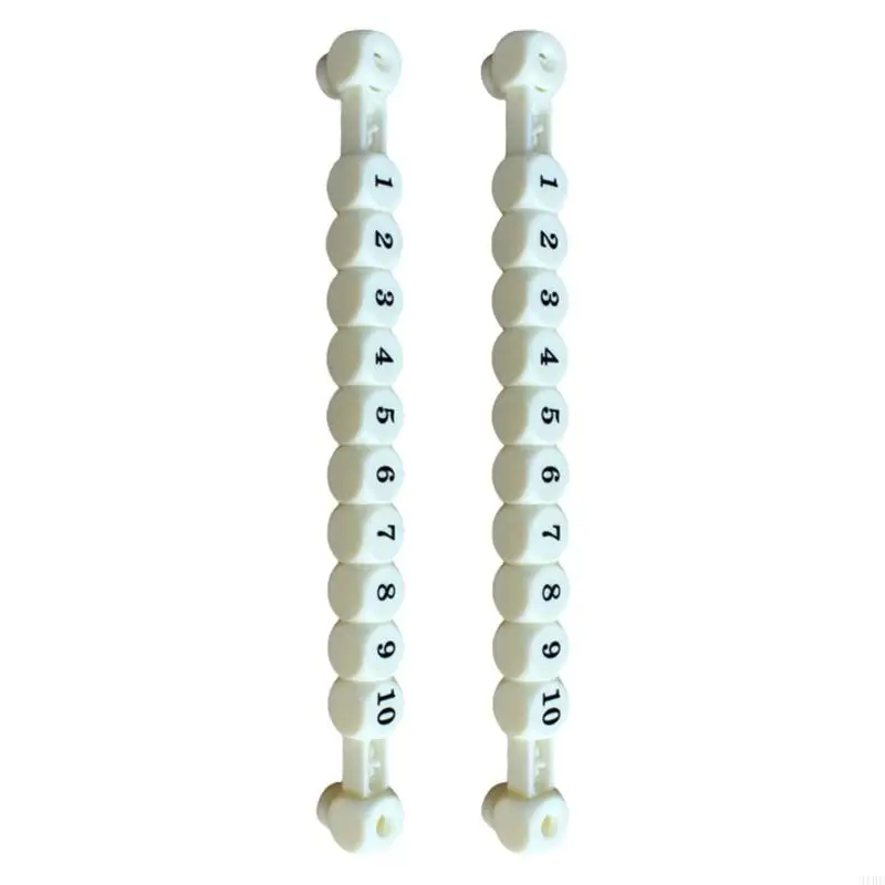 31BE 2Pcs Table Football Counter Score Keepers 10 Numbers Scoring Score Counter