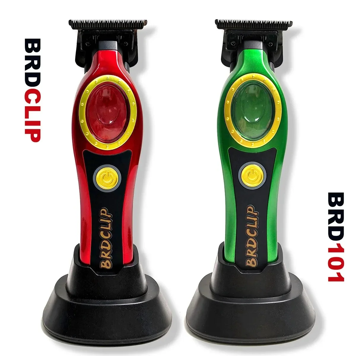 

BRDCLIP BRD101 Barber Shop Men's Professional Sculpting Gradient High Power Hair Clipper with Charging Base Set 3 Limit Combs
