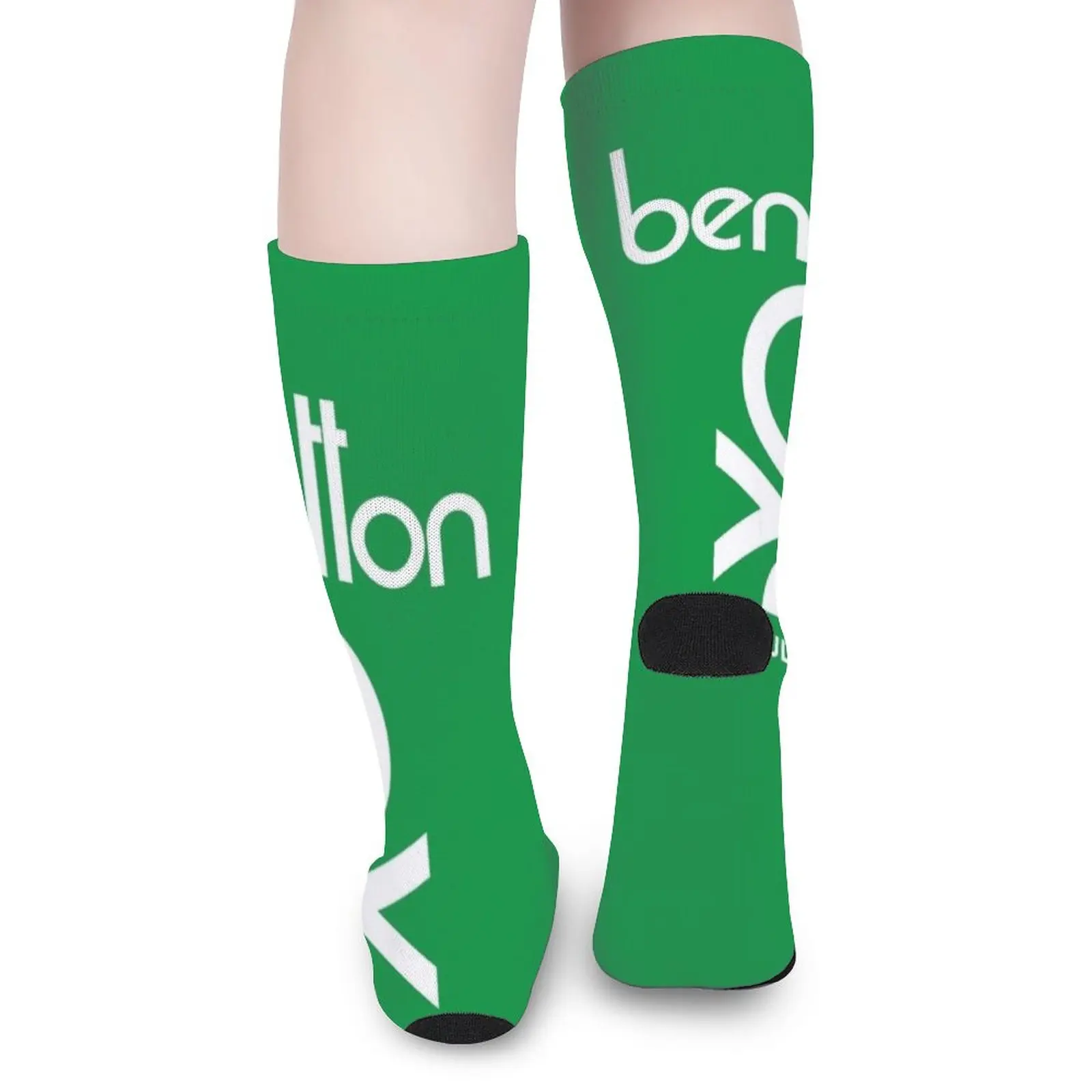 Benetton 포뮬러 팀 80 년대 컬렉션 양말, 면 양말, 남성 스포츠 양말, 여성 재미있는 양말