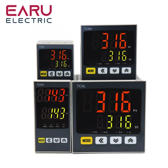 Temperature Controller Multiple Universal Input Signal Digital Display  Intelligent PID Adjustment Relay Solid State SSR Output - AliExpress