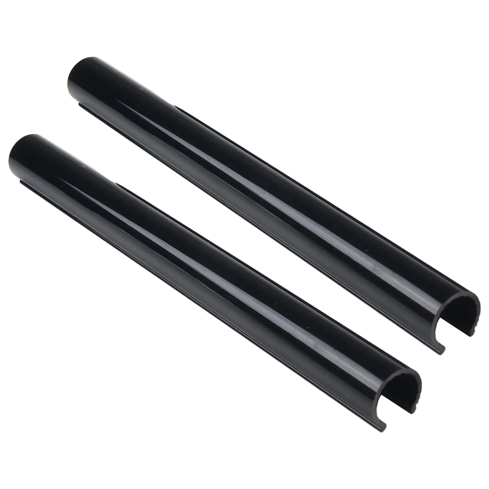 

Black Finish Part Replacement Pipe Cover Tube Radiator Pipe Covers Black Chrome Easy Installation Plastic Radiator
