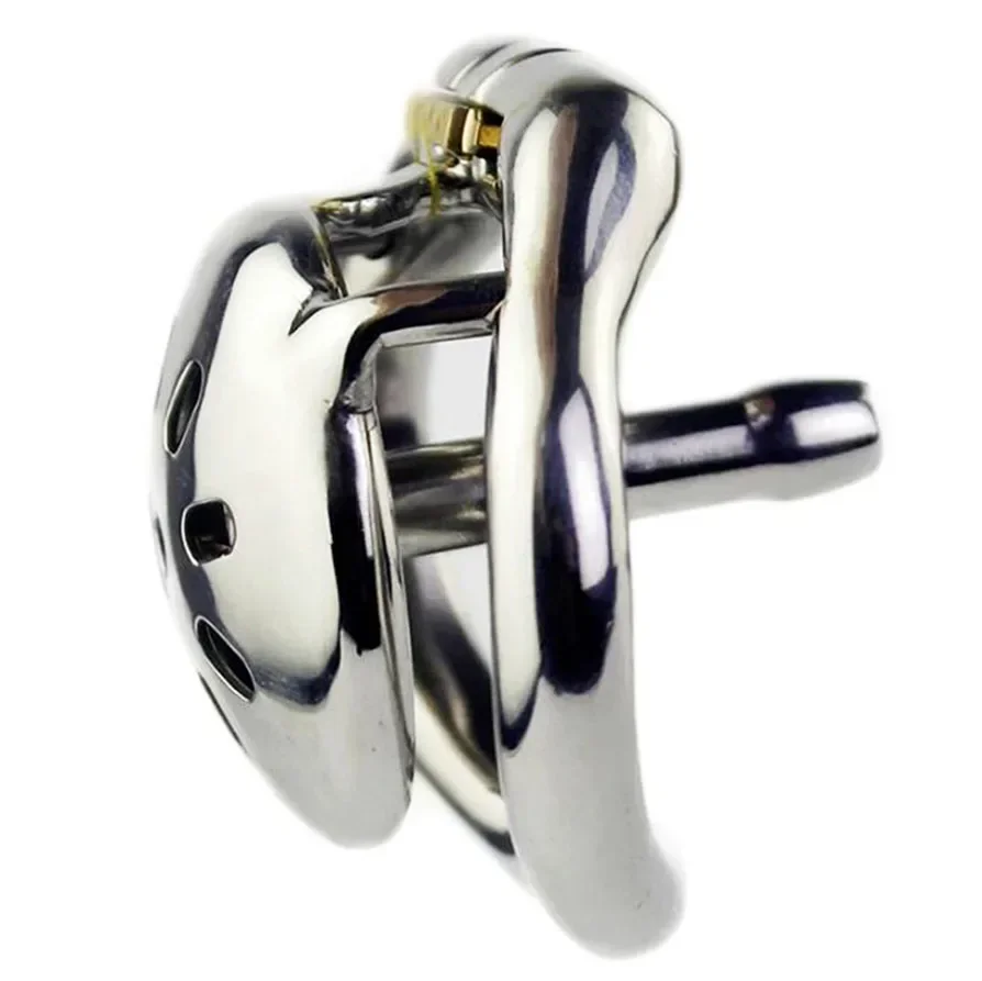 Male Chastity Devices Cock Cage Urethral Catheter Sex Toys Men Penis Lock Penis Chastity Cage Chastity Lock Sex Toy Chastity Cage Accessory Penis Cock Ring