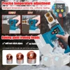 Welding Machine Water Pipe Melter 350W Digital Display Temperature Adjustment Handheld Welding Machine for Makita 18V Battery 4