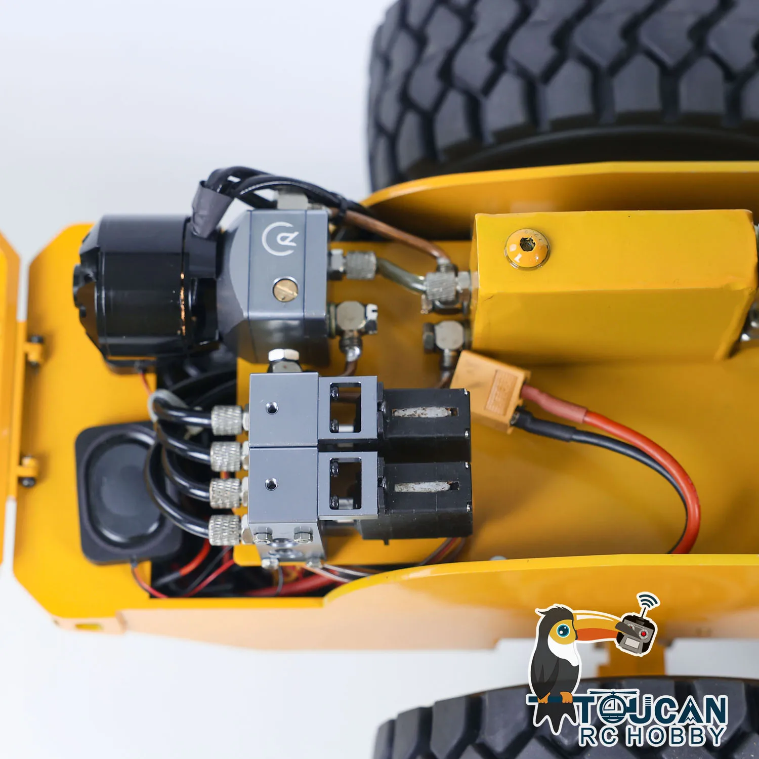 CS11 RTR 1/12 RC Hydraulic Metal Road Roller Remote Control Engineering Vehicles Painted Assembled Model Outdoors Toy TH23233 6