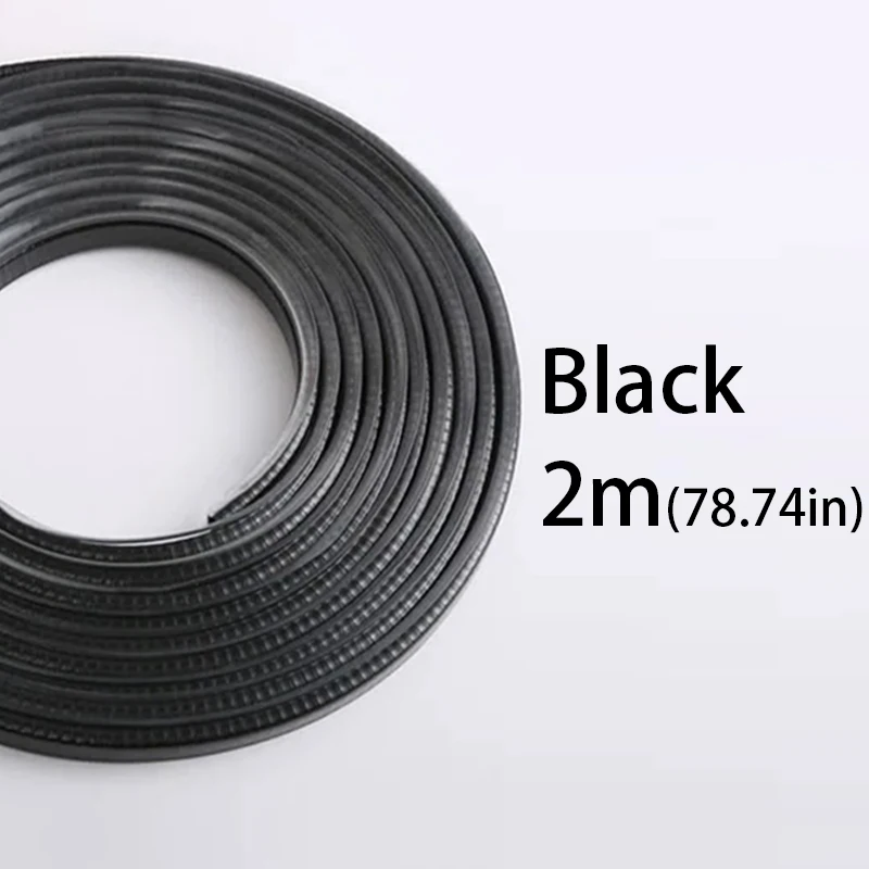Automobile Steel-Trimmed Noise-Reducing Door Protection Strip