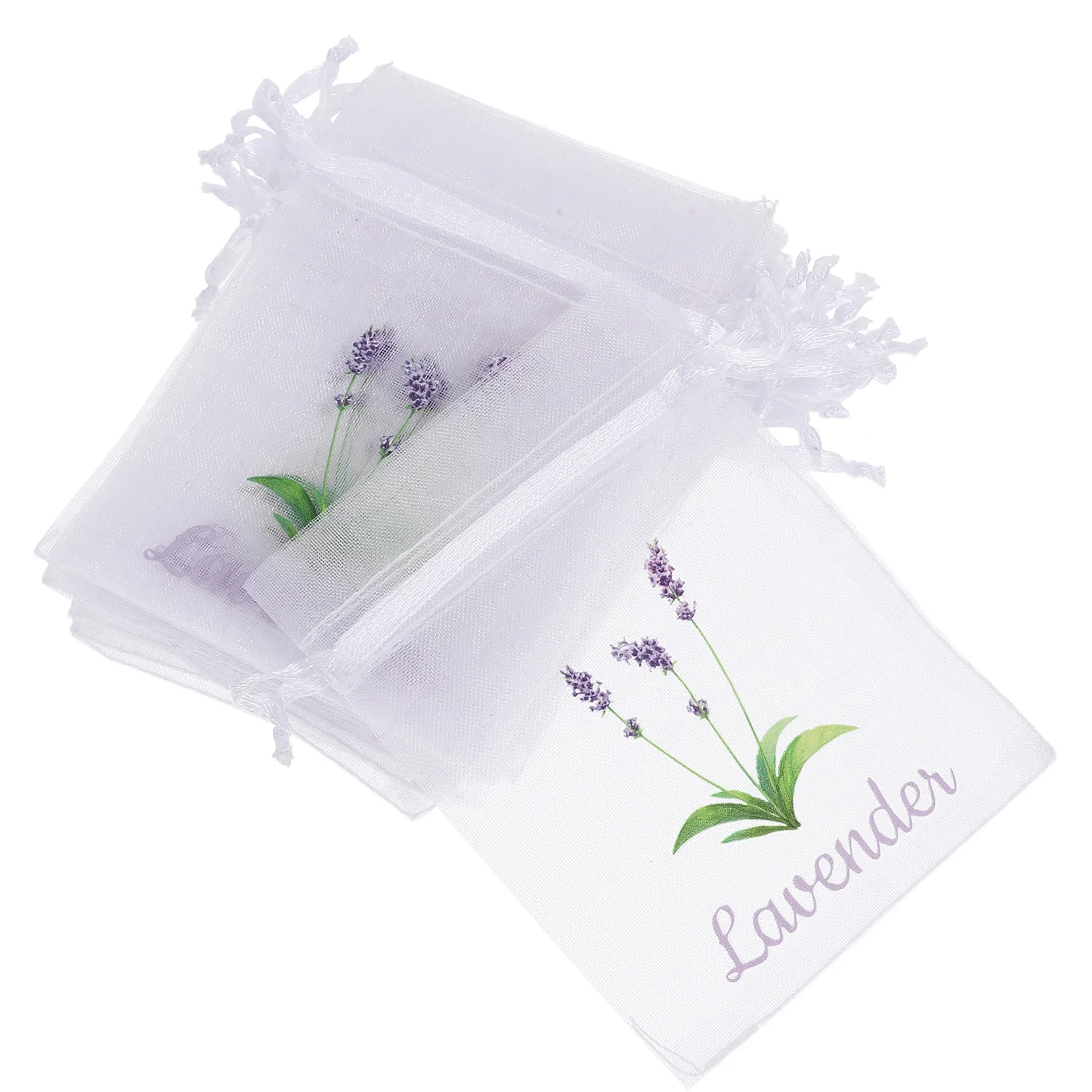 Lavender Bag Drawstring Spice Empty Sachets Dried Flower Storage Bags Herbs Pouches
