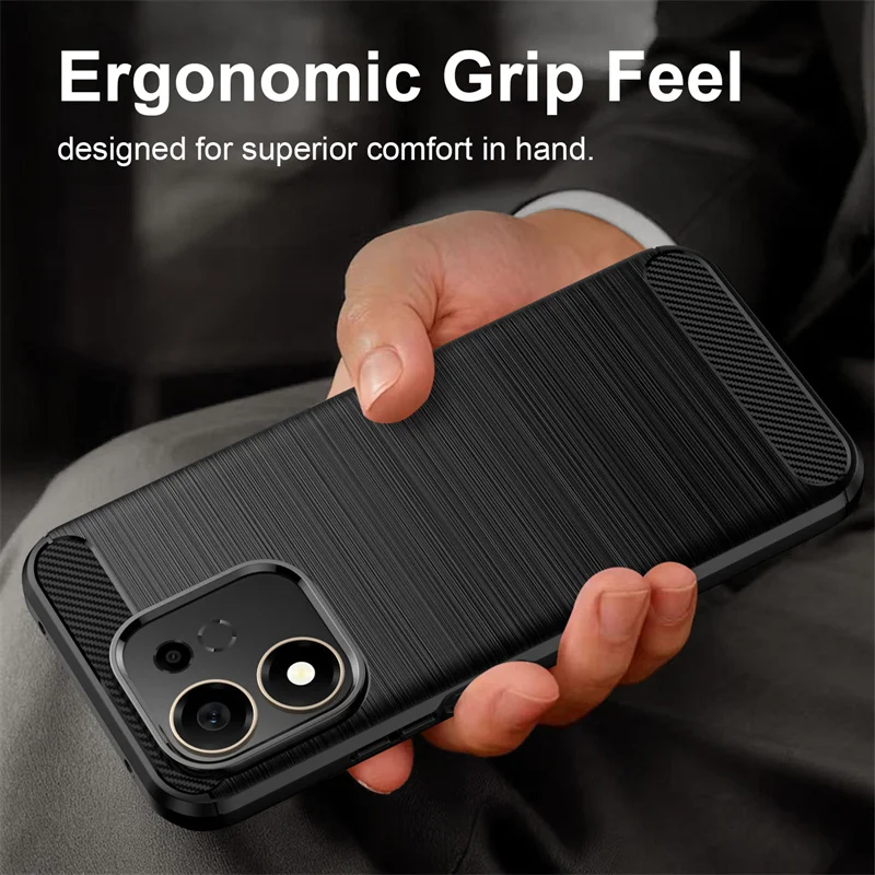 Non-Slip Flexible TPU Shockproof Protective Phone Case