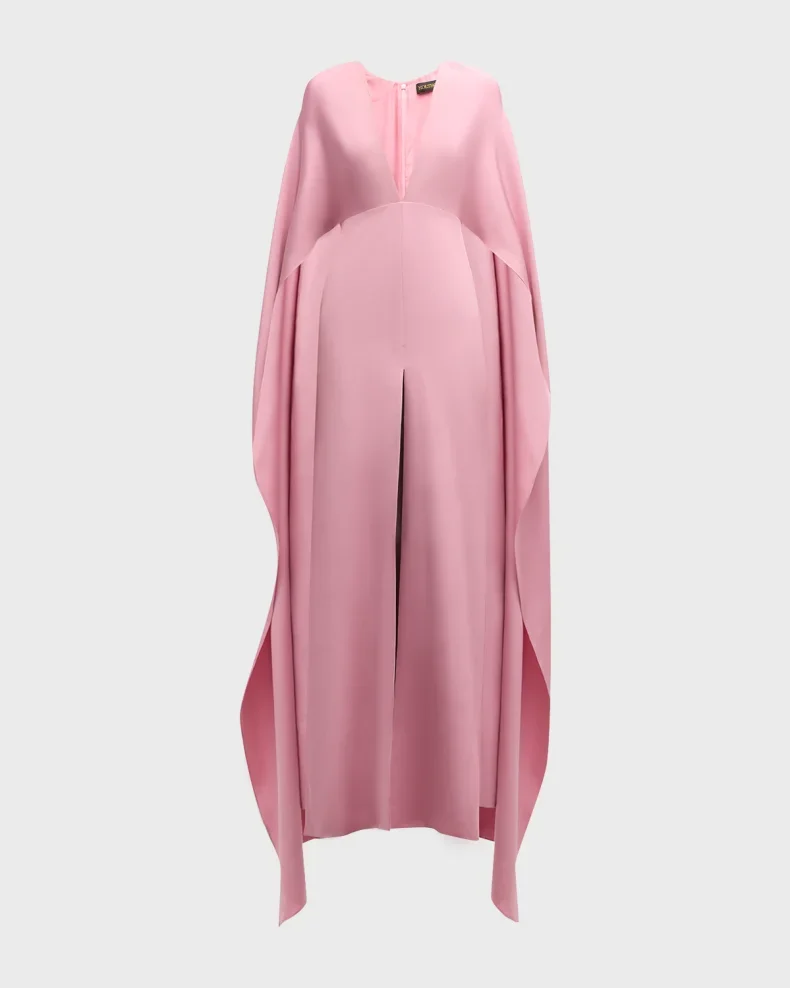 Luxury Chiffon Shawl Evening Dress Female High-End Light Banquet Temperament Ceremony Party Prom Gown فساتين سهرة 5