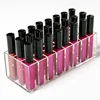 24 Lattices Acrylic Lipstick Organizer Lip Gloss Container Plastic Nail Polish Storage Box Makeup Holder Cosmetics Display Rack 6