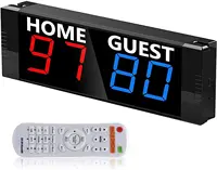 Btbsign Score Keeper Portable Led Digital Electronic Scoreboard with Remote for Sports Games Volleyball Table Tennis Ball 1