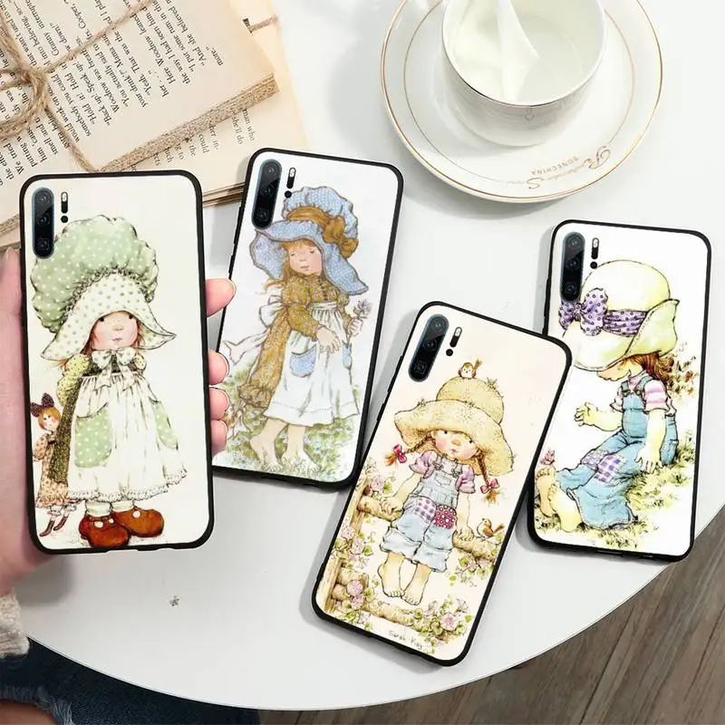 Sarah Kay Custodia Per Telefono Bambina Carina Per Huawei Honor Mate 30 40 50 20 8 70 5 9 10 Pro P X I S Y Lite Nova