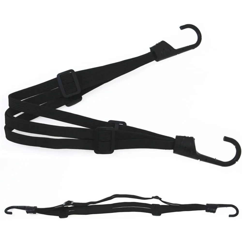 Universal Motorcycle Helmet Luggage Rope Motorcycle Bungee Cord Bandage Retractable Elastic Strap 60cm/90cm