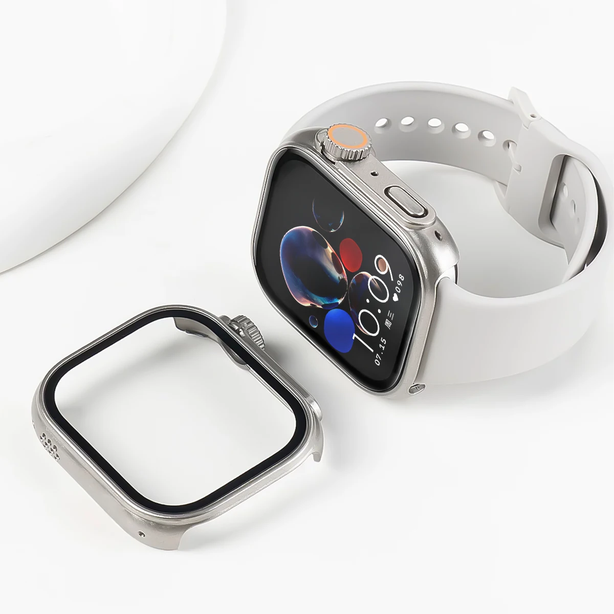 Enhanced Ultra Protective Case for Smartwatches with Screen Protector