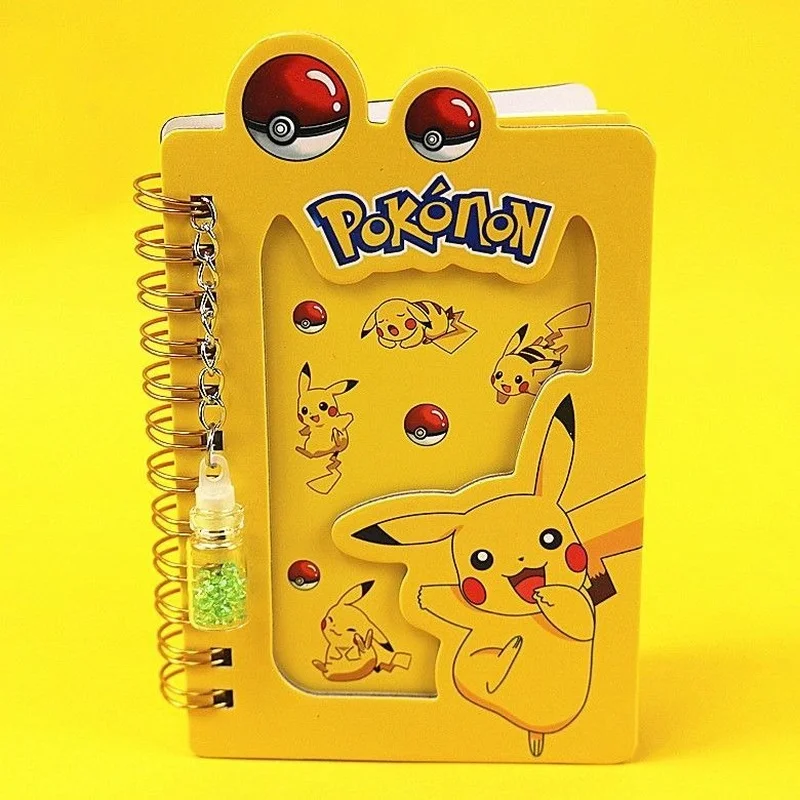 A5 pokemon pikachu Notebook Paper Notepad Note Pad Lined With Pen  Pocketbook Diary Journal Office School Drawing Gift kawaii - AliExpress