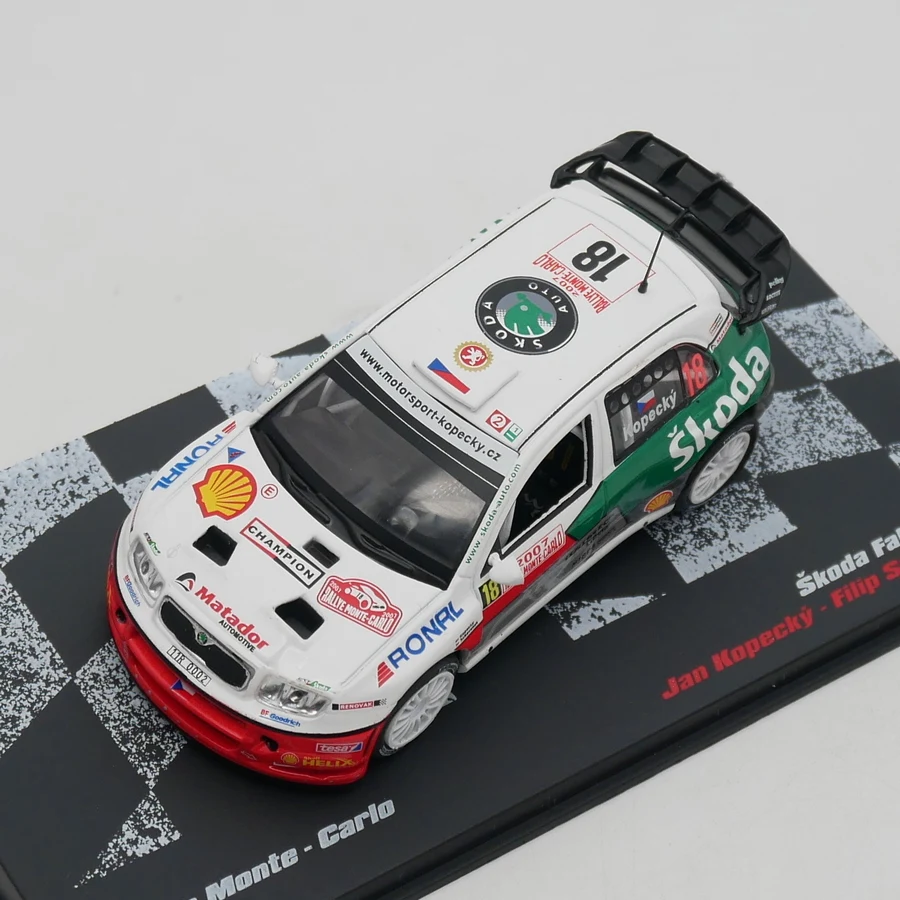 Ixo 1:43 Kopecky Skoda Fabia S2000 N° 3, Stray Rallye Monte-Carlo 2010 RAM422 modèle voiture Ixo 1:43 Kopecky Skoda Fabia S2000 N° 3, Stray Rallye Monte-Carlo 2010 RAM422 modèle voiture