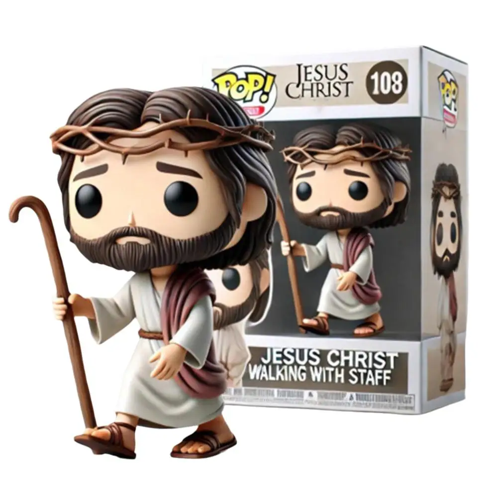 Jesuss Figure Doll Jesus Image Action Toys Gifts For Homes Churches Decoration (Not Included The Retail Box)