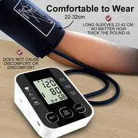 JUSTLANG Medical Arm Blood Pressure Monitor Digital Tensiometer Tonometer Baumanometer 22-32 CM Cuff Health Care for Adult 2