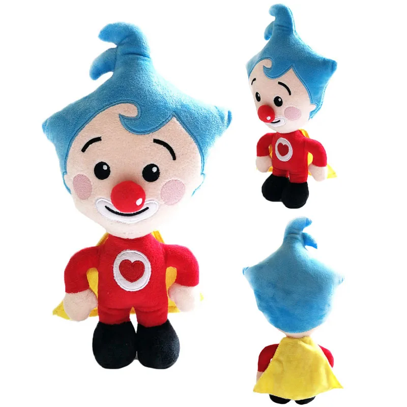 Kawaii Plim Plim Plush Toy 25cm Cartoon Anime Plush Doll Cute Clown Pillow Baby Sleep Comfort Toys Room Decor Doll Gift for Kids