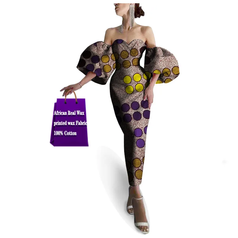 Wholesale Prices 2021 New Hot African Wax Fabric Ankara Wax Prints