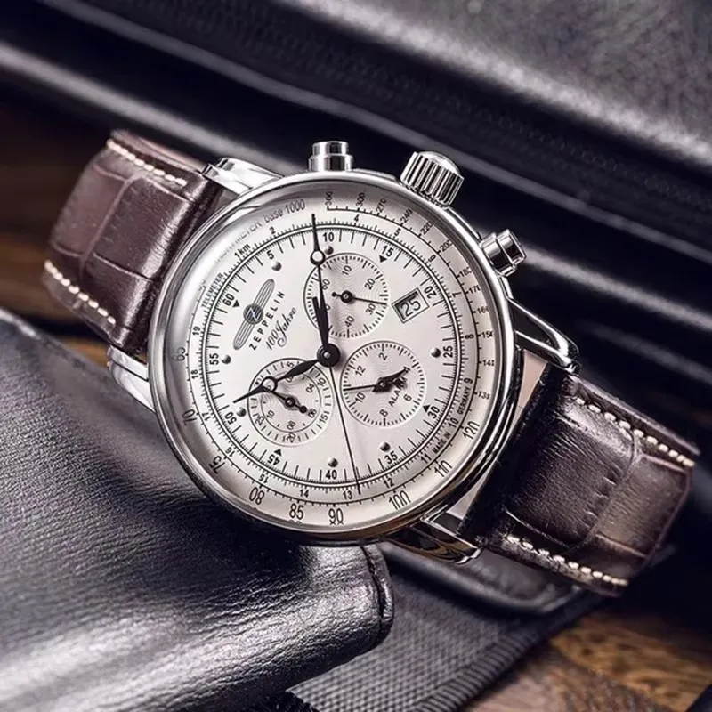 Zeppelin Airship Commemorative Version Men's Retro Business Leisure Watch Fashion Watch