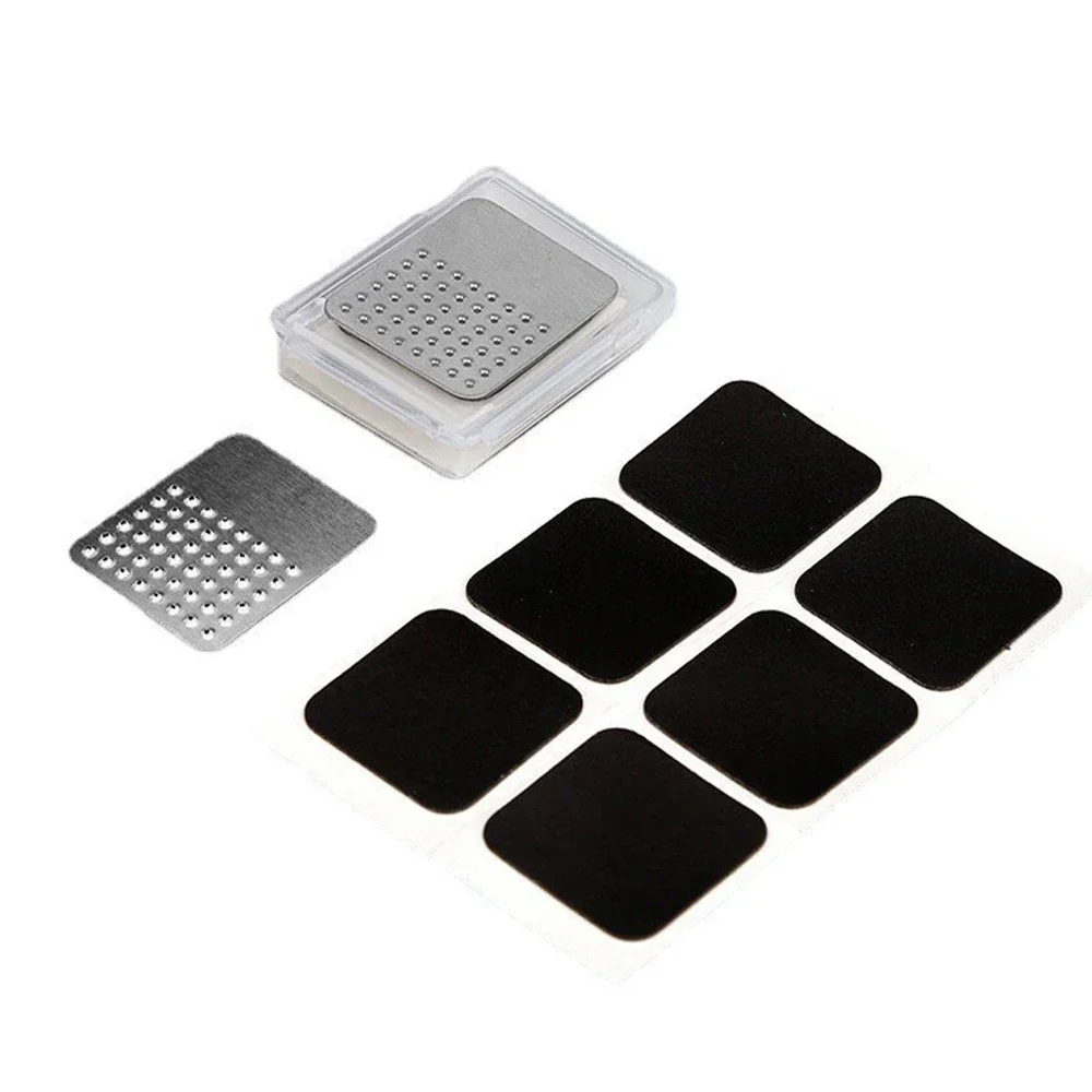 6Pcs Bicycle Tire Patch Repair Tool Kit Tyre Protection No-glue Quick Drying Fast for MTB Bike Inner Tube Glueless Patches Set