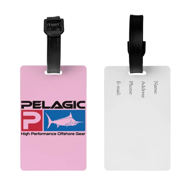Custom Pelagic Fishing Luggage Tag Privacy Protection Fisherman Fish Gift Baggage  Tags Travel Bag Labels Suitcase - AliExpress