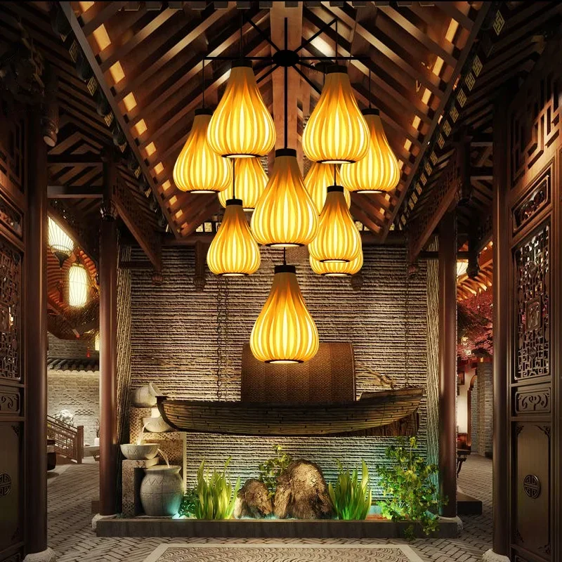 

Southeast Asian chandeliers, Chinese restaurants, dining tables, clubs, and homestays, duplex staircases, loft, elevated dining