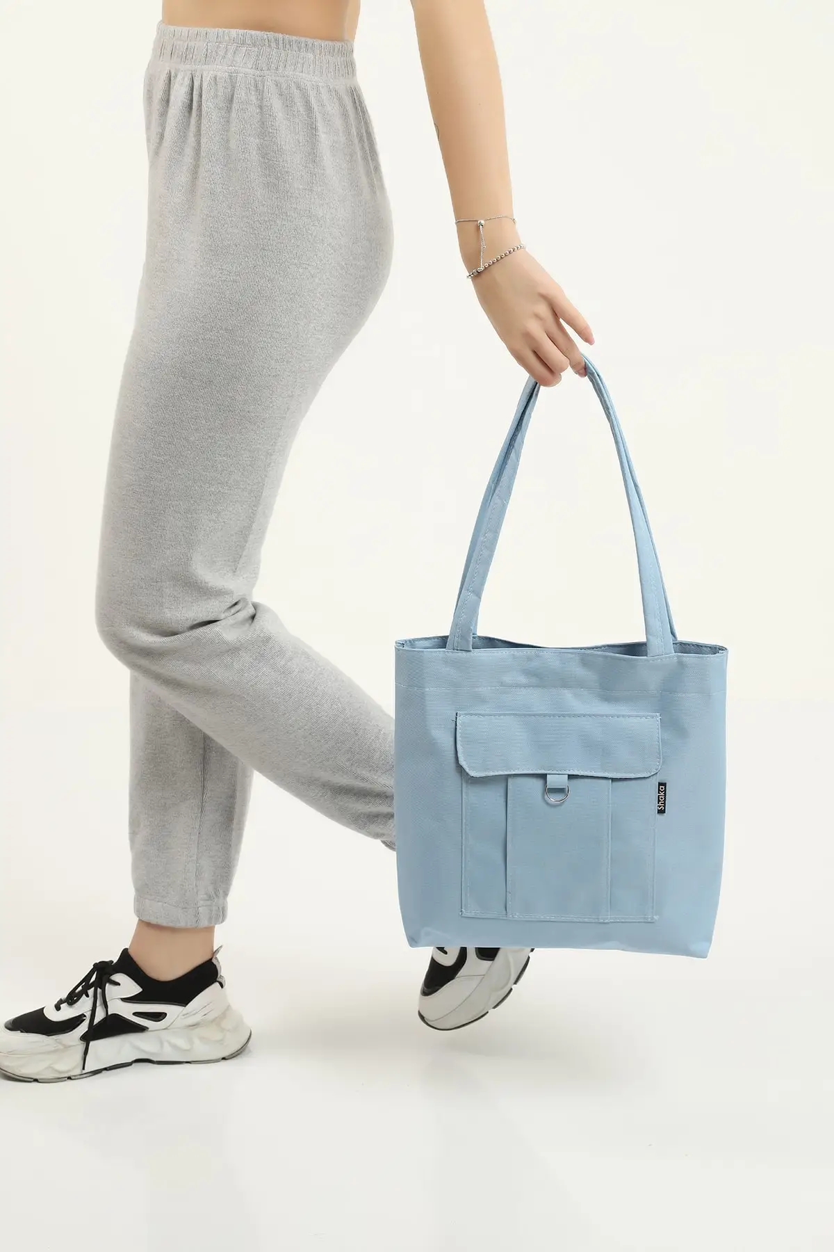 Sleeve And Shoulder Bag Large 2022 Autumn Winter New Lady Women Canvas Bag Section Shoulder Bags Female Students Shoulder Bag