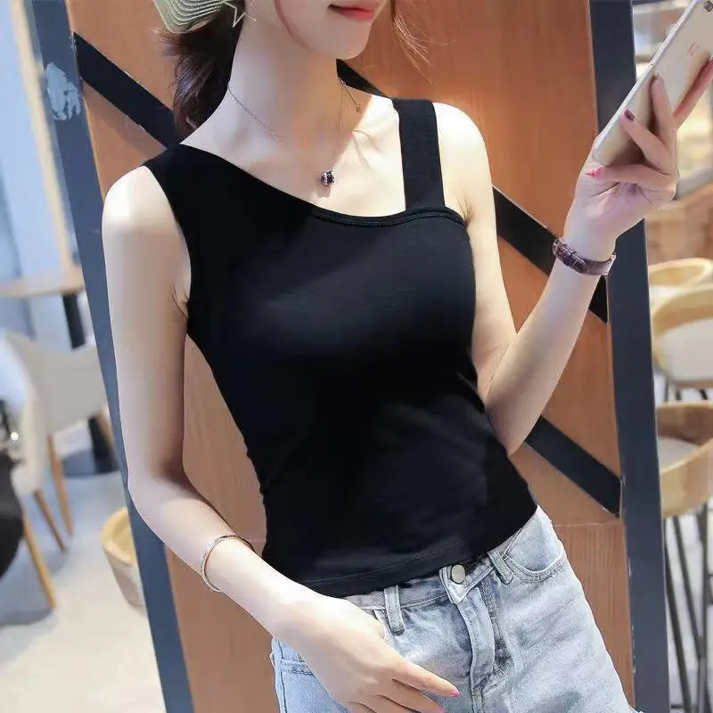 Camisetas sin mangas para mujer, camisetas básicas de diseñador, mallas sexys, top corto, camisetas estéticas casuales para gimnasio, ropa para mujer, primavera y verano 2023