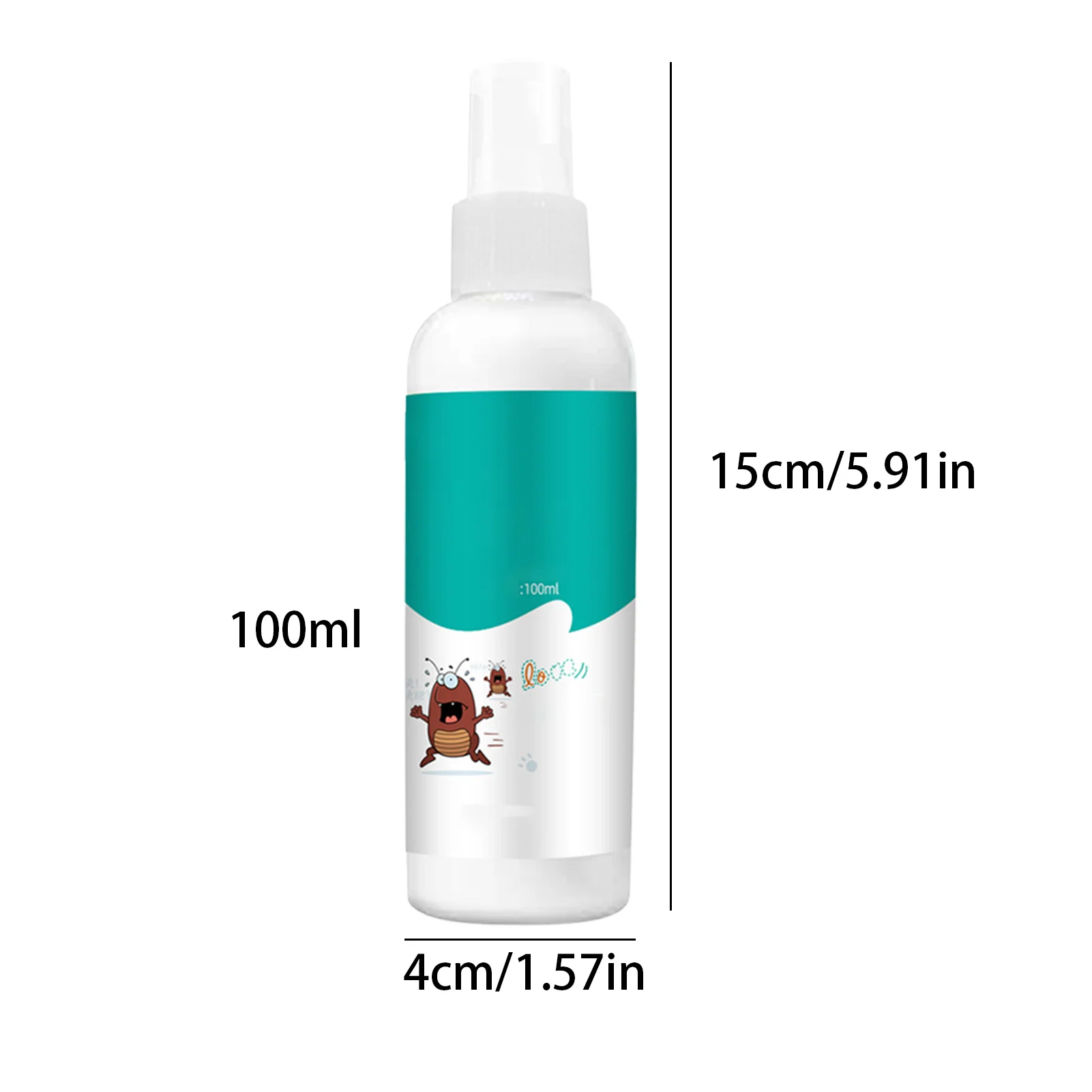 100ml Pet Home Spray Expel Fleas Lice Treatments Spray Quick and Handy Fleas Ticks Expellent for Indoor Outdoor Dogs Cats images - 6