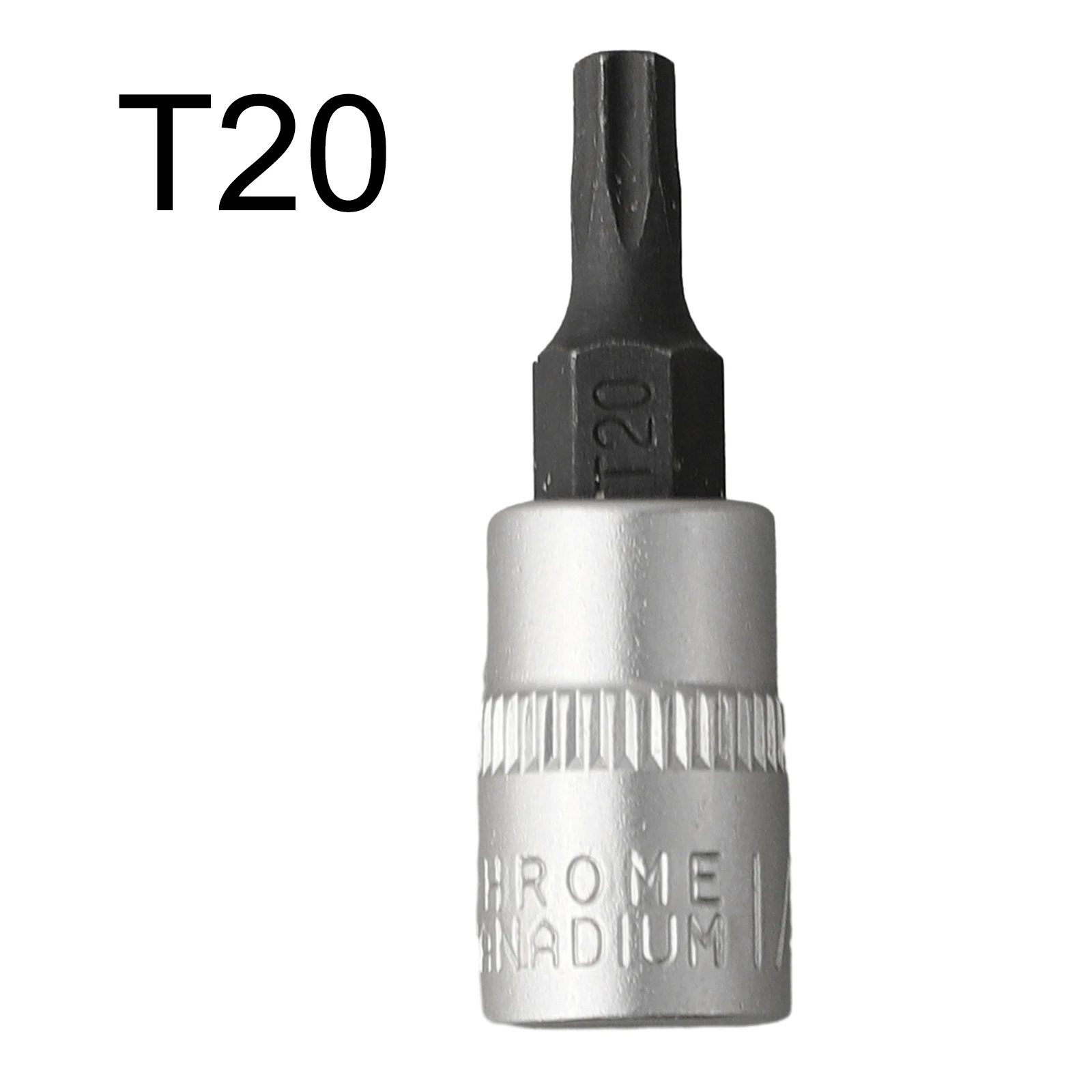 Torx 비트 소켓 래칫 소켓 렌치 S-2 스틸 CR V 익스텐션 로드 수공구, T8, T15, T20, T25, T27, T30, T40, 1/4 인치