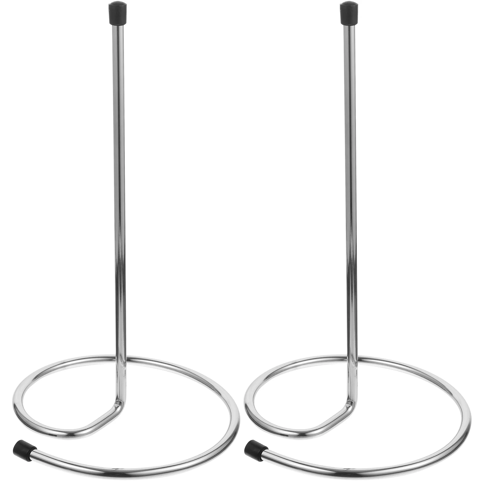 

2 Pcs Glass Water Bottles Carafe Dryer Drying Rack for Bar Foldable Decanter