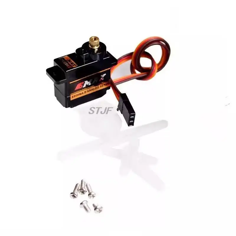 Emax ES08MA ES08MAII 12g Mini Metal Gear Analog Servo for Rc Hobbies Car Boat Helicopter Airplane Rc Robot