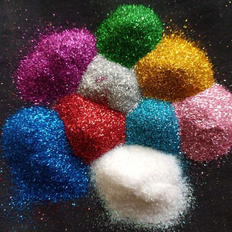 Nail Powder 50g/bag Rainbow Holographic Nail Powder 22 Colors